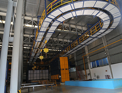 盤(pán)扣式生產(chǎn)線